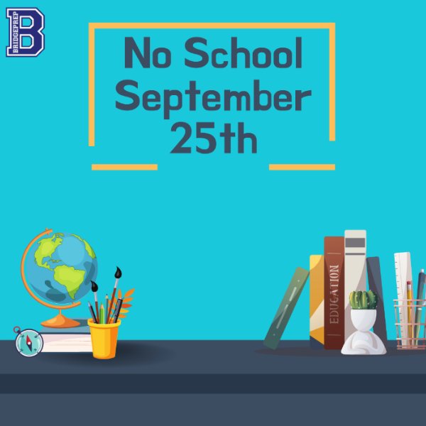No School September 25th